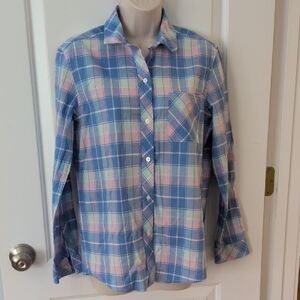 Southern Tide Plaid Button Down.
